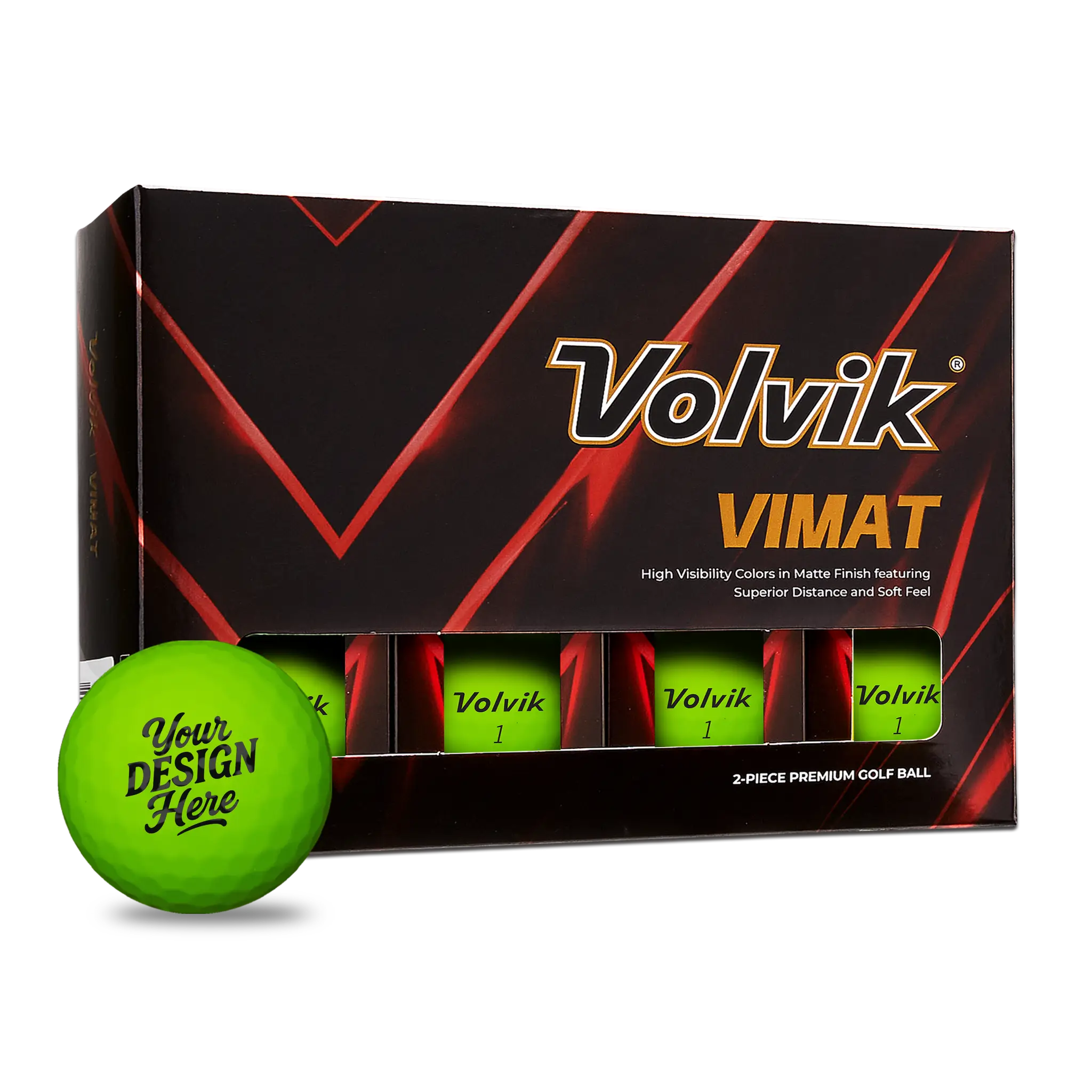 Custom Volvik Vimat Golf Balls – Golf Swag